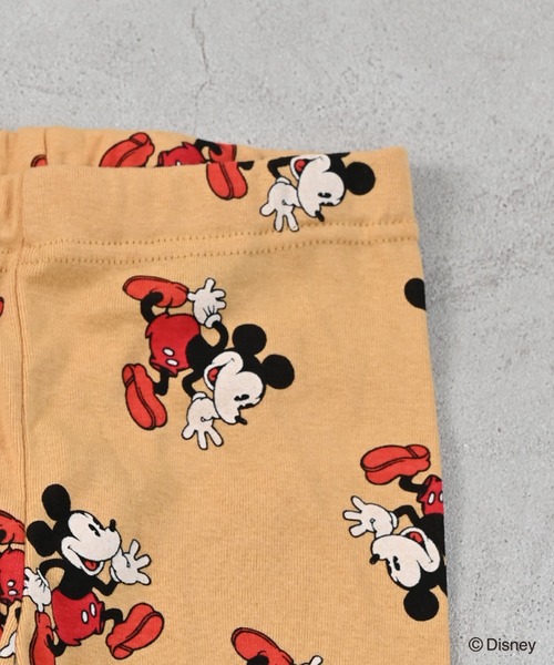 Disney(ディズニー)の「【Disney】ミッキーマウス/フルタケレギンス(レギンス/スパッツ・キッズ・イエロー/杢グレー・100/95/90/80/120/110)」の7枚目の写真