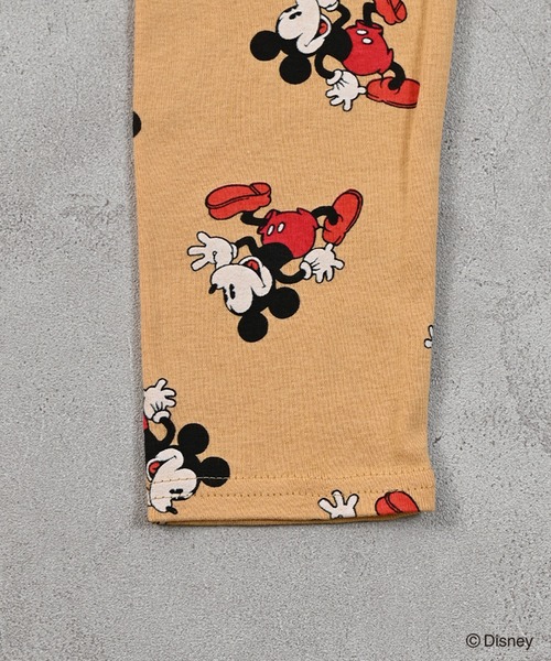 Disney(ディズニー)の「【Disney】ミッキーマウス/フルタケレギンス(レギンス/スパッツ・キッズ・イエロー/杢グレー・100/95/90/80/120/110)」の8枚目の写真