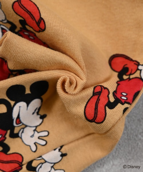 Disney(ディズニー)の「【Disney】ミッキーマウス/フルタケレギンス(レギンス/スパッツ・キッズ・イエロー/杢グレー・100/95/90/80/120/110)」の10枚目の写真