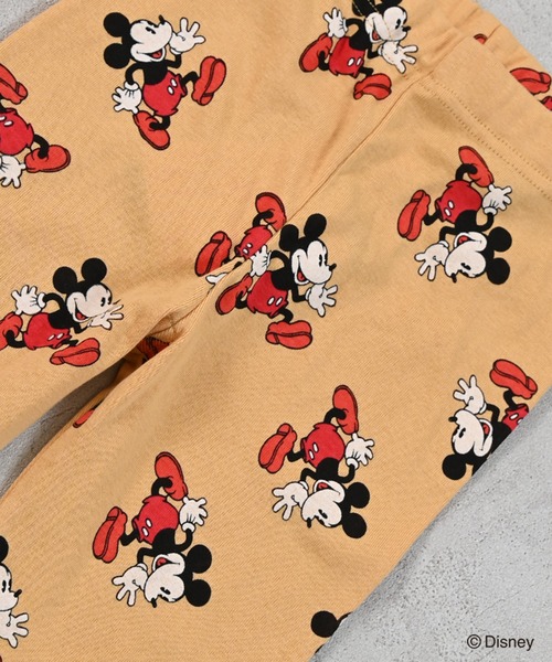 Disney(ディズニー)の「【Disney】ミッキーマウス/フルタケレギンス(レギンス/スパッツ・キッズ・イエロー/杢グレー・100/95/90/80/120/110)」の12枚目の写真