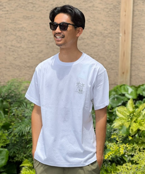 REEF（リーフ）の「【REEF】 TOUR S/S TEE（Tシャツ/カットソー・メンズ・ホワイト/アクア/ブラック・MEDIUM/LARGE/X-LARGE）」の2枚目の写真