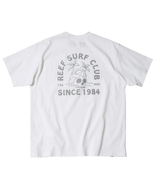 REEF（リーフ）の「【REEF】 TOUR S/S TEE（Tシャツ/カットソー・メンズ・ホワイト/アクア/ブラック・MEDIUM/LARGE/X-LARGE）」の4枚目の写真