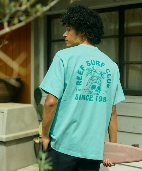 REEF（リーフ）の「【REEF】 TOUR S/S TEE（Tシャツ/カットソー・メンズ・ホワイト/アクア/ブラック・MEDIUM/LARGE/X-LARGE）」の13枚目の写真