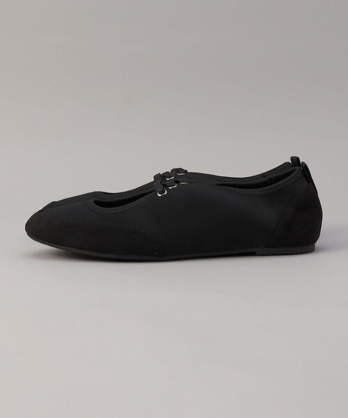 coen（コーエン）の「レースアップバレエシューズ（パンプス・レディース・ブラック/ホワイト・23.5cm/23cm/25cm/24.5cm/24cm）」の8枚目の写真