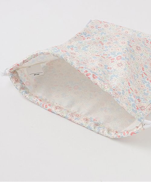 petit main（プティマイン）の「ワンポイント巾着2P（ポーチ・キッズ・ネイビー/ラベンダー・F）」の5枚目の写真