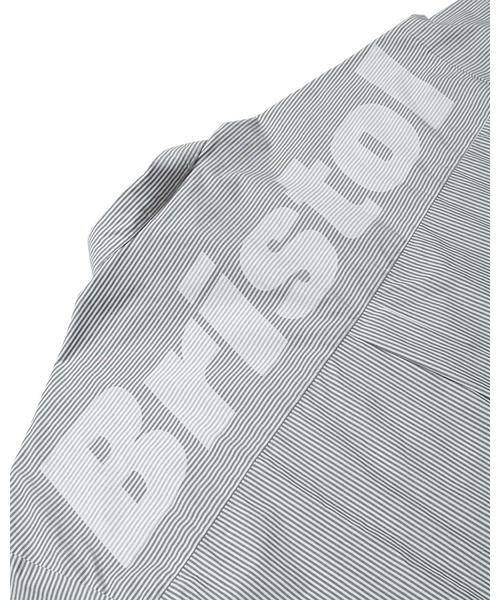 SS24 FCRB BIG LOGO S/S BAGGY SHIRT 新品 SOPH. | BIG LOGO S/S BAGGY SHIRT(M GRAY STRIPE):
