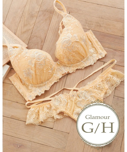 セール】GカップHカップ【しっかり美胸ブラ】脇高仕様で着けやすく