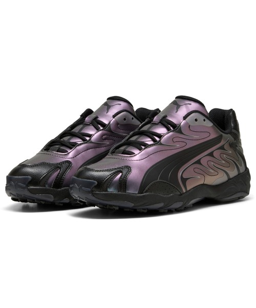 PUMA(プーマ)の「PUMA INHALE COLOR SHIFTING(プーマ インへイル カラー シフティング)(スニーカー・メンズ・グレー系/グリーン系・26cm/27cm/28cm/28.5cm/26.5cm/27.5cm/29cm)」の1枚目の写真