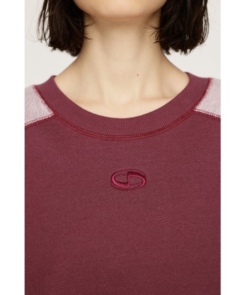 SLY（スライ）の「REVERSE SEAM SW TOPS リバース シーム スウェット トップス トレーナー プルオーバー 春服 秋服（スウェット・レディース・ピンク/ダークグレー/オフホワイト・FREE）」の21枚目の写真