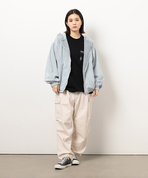 Purple&Yellow(パープルアンドイエロー)の「チェック切り替えプルオーバー(Tシャツ/カットソー・メンズ・オートミール/ブラック・SMALL/MEDIUM/LARGE)」の19枚目の写真