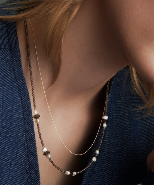 les bonbon】haze dot necklace/ヘイズ ドット ネックレス（ネックレス 