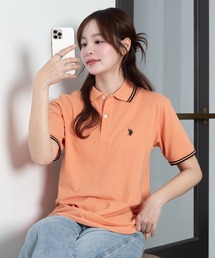 U.S. POLO ASSN.（ユーエスポロアッスン）の「∴WEGO/【26年春夏新カラー登場！】U.S. POLO ASSN.別注ラインポロシャツ（ポロシャツ）」