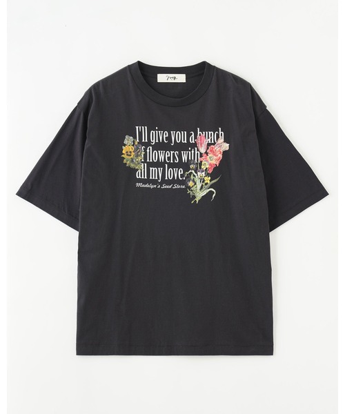mag.by c)LOGO BIG-TEE（Tシャツ/カットソー）｜ROSE BUD