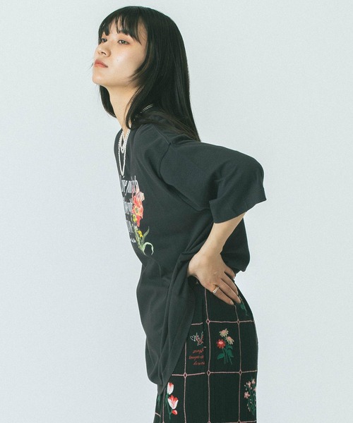tシャツ (mag.by c)LOGO BIG-TEE レディース mag.by c)LOGO BIG-TEE（Tシャツ/カットソー）｜ROSE BUD