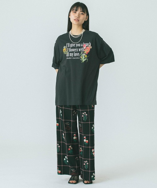 mag.by c)LOGO BIG-TEE（Tシャツ/カットソー）｜ROSE BUD