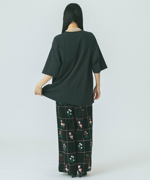 mag.by c)LOGO BIG-TEE（Tシャツ/カットソー）｜ROSE BUD