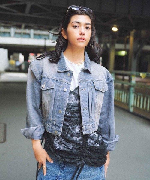 FOREVER 21(フォーエバー トゥエンティーワン)の「【2025SS】2WAYレースキャミワンピース2(ワンピース・レディース・ブラック/ナチュラル/ピンク・FREE)」の16枚目の写真