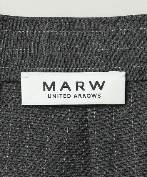 MARW UNITED ARROWS＞ピンストライプ タイトスカート（スカート