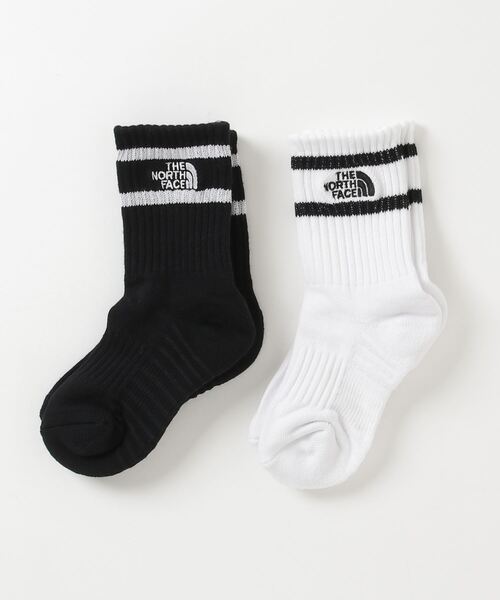 THE NORTH FACE(ザノースフェイス)の「【THE NORTH FACE】K TNF Run 2P Crew キッズ TNF ラン 2Pクルー(ソックス/靴下・キッズ・その他1/その他2/その他3・MEDIUM/LARGE)」の2枚目の写真