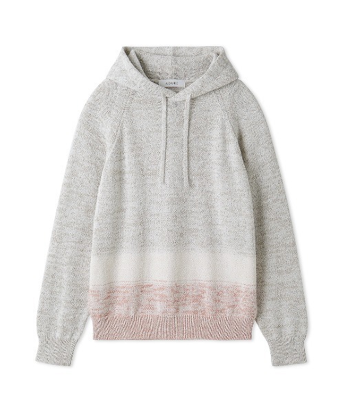 AOURE（アウール）の「フェザークロス フーデイ（パーカー