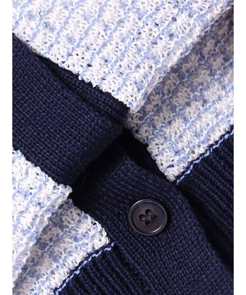 CALNAMUR(カルナムール)の「SUMMER TWEED KNIT CD/サマーツィードニットカーディガン(カーディガン/ボレロ・レディース・ブルー/ブラック/レッド・FREE)」の18枚目の写真