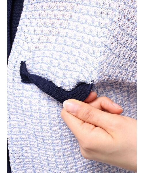 カーディガン SUMMER TWEED KNIT CD/サマーツィードニットカーディガン レディース セール】SUMMER TWEED KNIT CD/サマーツィードニット
