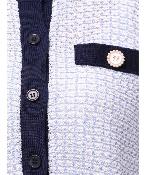 カーディガン SUMMER TWEED KNIT CD/サマーツィードニットカーディガン レディース SUMMER TWEED KNIT CD/サマーツィードニットカーディガン