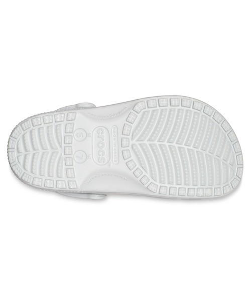 crocs(クロックス)の「CROCS/クロックス メンズ レディース サンダル CLASSIC CLOG クラシック 10001-1FT(サンダル・メンズ・ライトグレー・23cm/24cm/25cm/26cm/27cm/28cm)」の5枚目の写真
