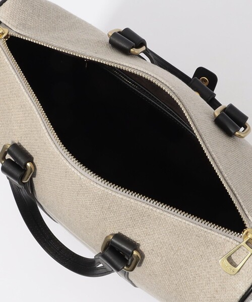 TOMORROWLAND （トゥモローランド）の「SegeN ファブリックコンビ 2wayトートバッグ（トートバッグ・メンズ・ライトベージュ/ブラック・FREE）」の9枚目の写真