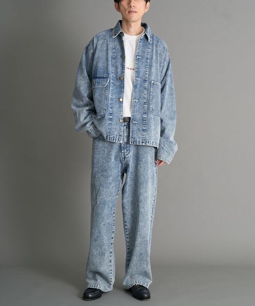 SUNDAYS BEST ダークグレー デニムジャケット XL catn18-29_a.jpg