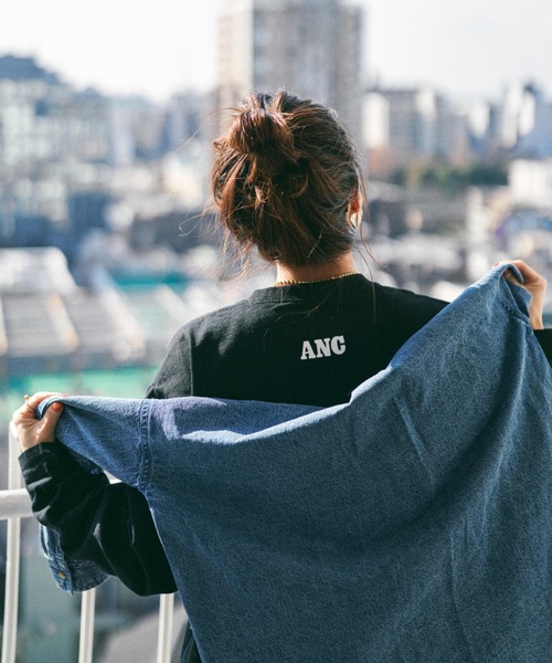 UNIVERSAL OVERALL×ANIECA デニムシャツ UNIVERSAL OVERALL×ANIECA