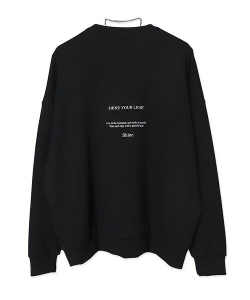 BROWNY(ブラウニー)の「BROWNY/アクセ付きフォトグラフィックプルオーバー(スウェット・メンズ・ホワイト/ブラック・LARGE/MEDIUM)」の10枚目の写真