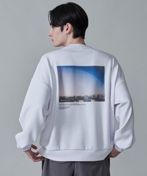 BROWNY/アクセ付きフォトグラフィックプルオーバー