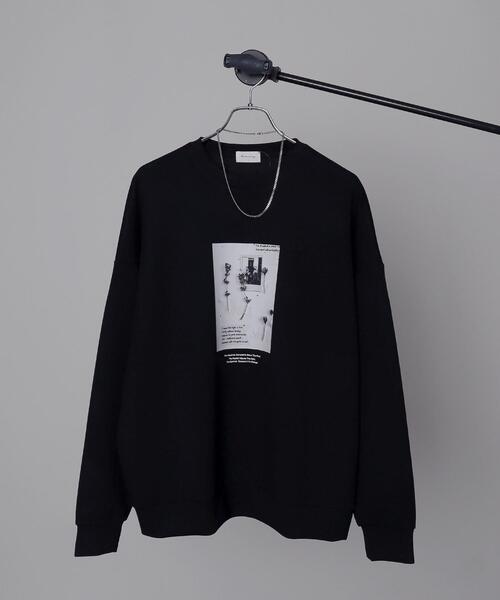 BROWNY(ブラウニー)の「BROWNY/アクセ付きフォトグラフィックプルオーバー(スウェット・メンズ・ホワイト/ブラック・LARGE/MEDIUM)」の17枚目の写真