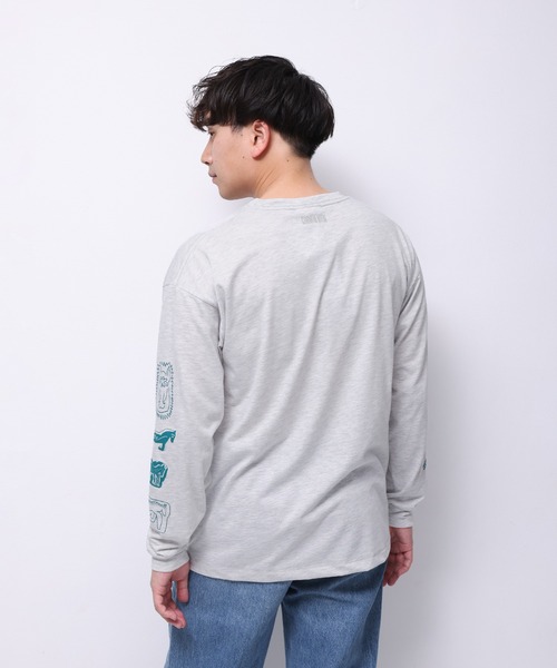 Common Noun(コモン ナウン)の「“HORSE” norahi 天竺ロンT(Tシャツ/カットソー・レディース・ホワイト/ピンク/杢グレー・M/L)」の16枚目の写真