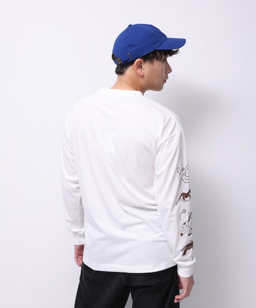 Common Noun(コモン ナウン)の「“HORSE” norahi 天竺ロンT(Tシャツ/カットソー・レディース・ホワイト/ピンク/杢グレー・M/L)」の11枚目の写真