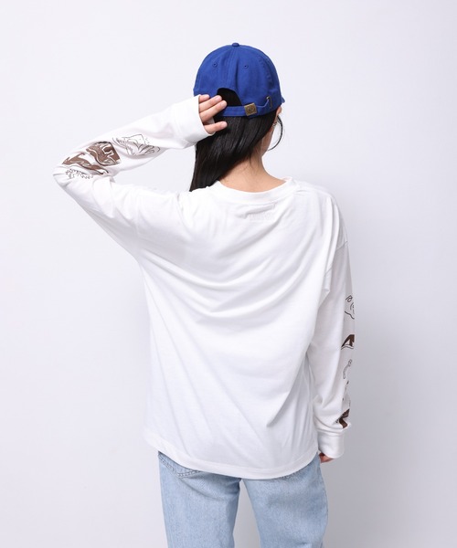 Common Noun(コモン ナウン)の「“HORSE” norahi 天竺ロンT(Tシャツ/カットソー・レディース・ホワイト/ピンク/杢グレー・M/L)」の8枚目の写真