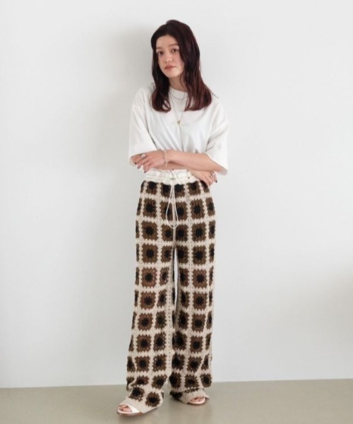 TODAYFUL（トゥデイフル）の「【TODAYFUL/トゥデイフル】Cotton Silk Useful Halfsleeve T-shirts/コットンシルクハーフスリーブＴシャツ（Tシャツ/カットソー・レディース・ホワイト/ブラック・FREE）」の21枚目の写真