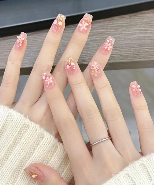 専用｜ネイルチップ3セット SHEIN ネイルチップ 3点セット - メルカリ