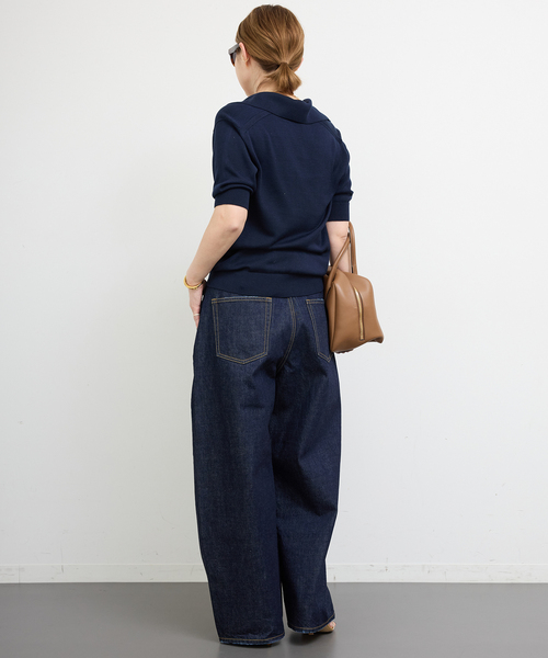 25SS ミューズ ドゥーズィエム クラス ワイド デニムパンツ 34 25SS ミューズ ドゥーズィエム クラス ワイド デニムパンツ 34