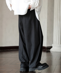 neos | 【neos】ルーズシルエット バルーン カーブ スラックス パンツ(スラックス)