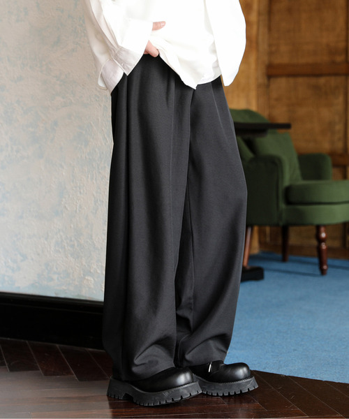 neos(ネオス)の「【neos】ルーズシルエット バルーン カーブ スラックス パンツ(スラックス・メンズ・モカ/グレー/ブラック/グレイッシュベージュ・MEDIUM/LARGE)」の6枚目の写真