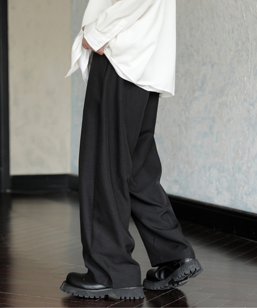 neos(ネオス)の「【neos】ルーズシルエット バルーン カーブ スラックス パンツ(スラックス・メンズ・モカ/グレー/ブラック/グレイッシュベージュ・MEDIUM/LARGE)」の10枚目の写真