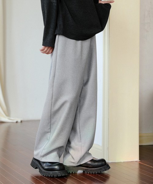neos(ネオス)の「【neos】ルーズシルエット バルーン カーブ スラックス パンツ(スラックス・メンズ・モカ/グレー/ブラック/グレイッシュベージュ・MEDIUM/LARGE)」の13枚目の写真