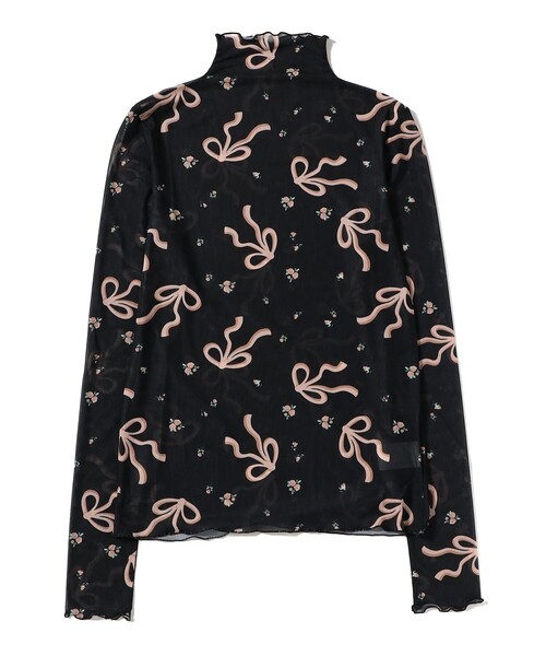 CAROLINA GLASER（カロリナ グレイサー）の「リボンプリント ロングスリーブ カットソー（Tシャツ/カットソー・レディース・その他1/その他2/その他3/その他・ONE SIZE）」の10枚目の写真