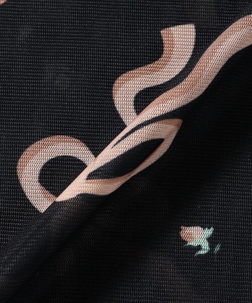 CAROLINA GLASER（カロリナ グレイサー）の「リボンプリント ロングスリーブ カットソー（Tシャツ/カットソー・レディース・その他1/その他2/その他3/その他・ONE SIZE）」の12枚目の写真