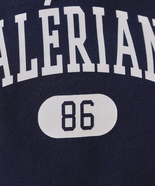 OPAQUE.CLIP（オペークドットクリップ）の「カレッジロゴスウェット【洗濯機洗い可】（スウェット・レディース・グレー/ネイビー/ホワイト・00）」の6枚目の写真