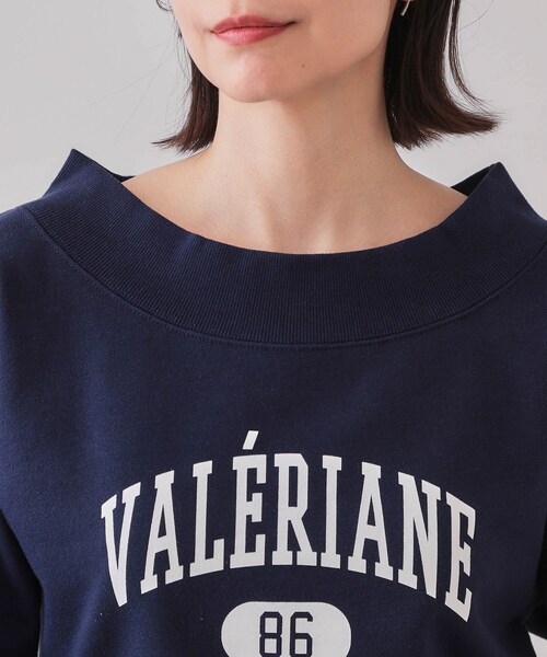 OPAQUE.CLIP（オペークドットクリップ）の「カレッジロゴスウェット【洗濯機洗い可】（スウェット・レディース・グレー/ネイビー/ホワイト・00）」の10枚目の写真