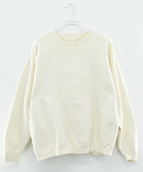 Coca Cola（コカコーラ）の「【ヴィンテージ古着】90’s Coca-Cola 企業ロゴ スウェット（スウェット・メンズ・ホワイト・X-LARGE）」の2枚目の写真