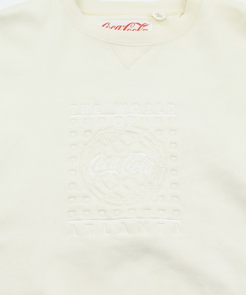 Coca Cola（コカコーラ）の「【ヴィンテージ古着】90’s Coca-Cola 企業ロゴ スウェット（スウェット・メンズ・ホワイト・X-LARGE）」の4枚目の写真